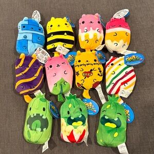 11 Cats vs Pickles plus bean bag toys - NWT!!   kids beanie baby babies bags toy